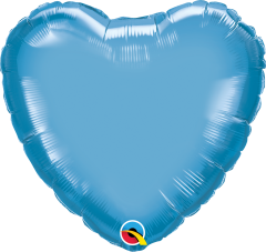 Standard Srce Chrome Blue folijski balon