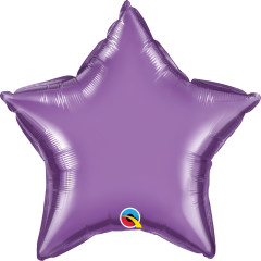 Standard Zvijezda Chrome Purple folijski balon