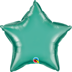 Standard Zvijezda Chrome Green folijski balon