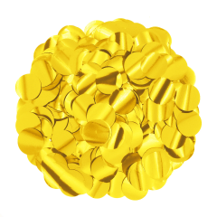 Gold Konfeti 1,5 cm