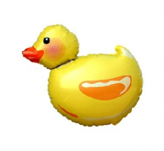 Mini folijski balon na štapiću FX Duck