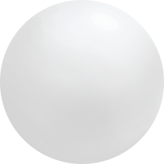 Cloudbuster balon 1,7m White