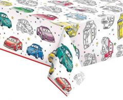 Cartoon Cars papirnati stolnjak 120x180 cm