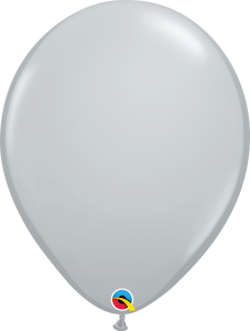 Lateks baloni 40cm Gray