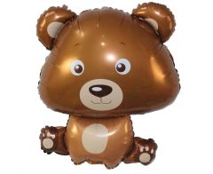 Maxi Bear brown folijski balon