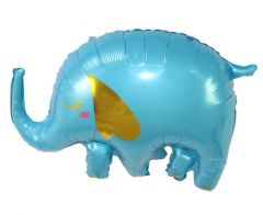Maxi Elephant Blue folijski balon