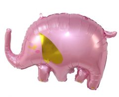 Maxi Elephant Pink folijski balon