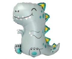 Maxi Little Dino Grey folijski balon