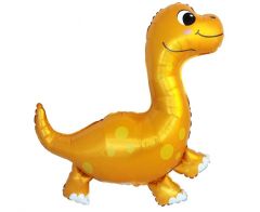 Maxi Little Dino Diplo Yellow folijski balon