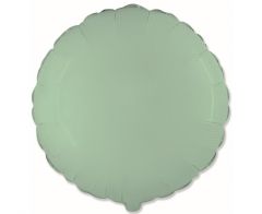 Standard Okrugli Mat Mint folijski balon