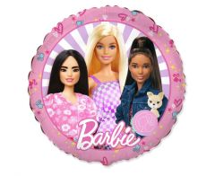 Standard Barbie 3 folijski balon