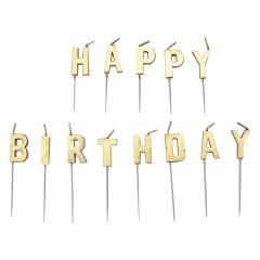 Svjećice natpis Happy Birthday