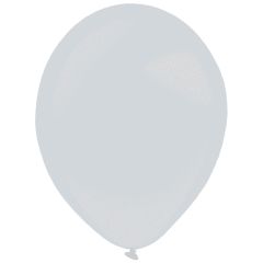 Latex baloni 28cm Metallic Silver 