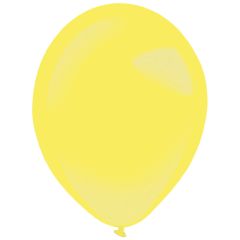 Latex baloni 28cm Metallic Yellow Sunshine