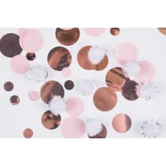 Rose Gold Birthday konfeti 16 g