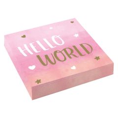 Oh Baby Girl salvete 33x33 cm