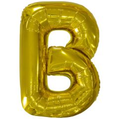 Folijski balon slovo B Gold