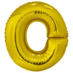 Folijski balon slovo O Gold