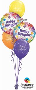 Buket balona Bday