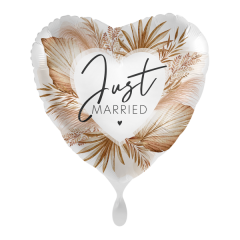 Standard Boho Dream Just Married folijski balon