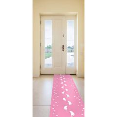 Tepih staza za bebe pink 250x50cm