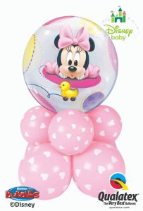 Balonska skulptura Bubble Minnie Mouse Baby