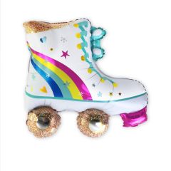 Maxi Roller Skate White folijski balon