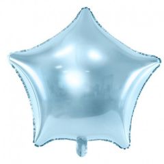 Standard Star Metalic Sky Blue folijski balon