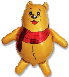 Maxi Scarf Bear Winnie folijski balon