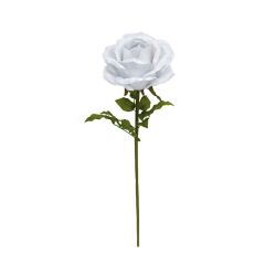 Umjetna ruža baršun, White 108 cm