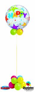 Helijska balonska skulptura Bubble Birthday