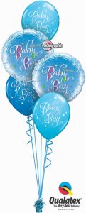 Buket balona Welcome Baby Boy