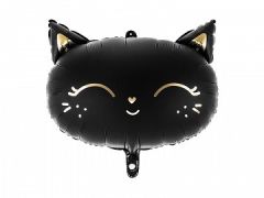 Standard Cat Black folijski balon