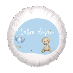 Mini Dobro došao folijski balon na štapiću