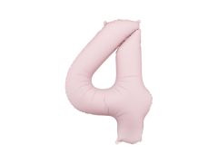 Folijski balon  broj 4  Mat Light Pink 86 cm