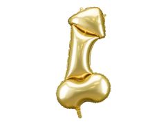 Maxi Penis Gold folijski balon