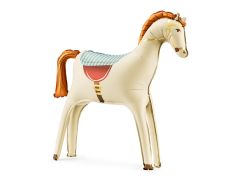 Maxi Horse Cream folijski balon 86x73 cm