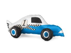 Maxi Standing Racing Car blue folijski balon 90x34 cm