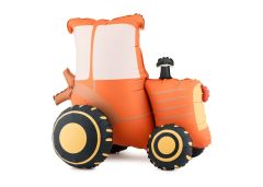 Maxi Standing Tractor Red folijski balon 72x64 cm