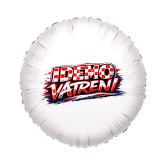 Standard IDEMO HRVATSKA folijski balon