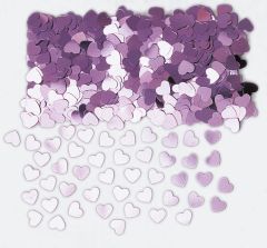 Sparkle Hearts Pink konfeti