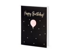Čestitka Happy Birthday 30 Black