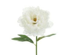 Umjetni cvijet Peonija (božur) bijela 35 cm