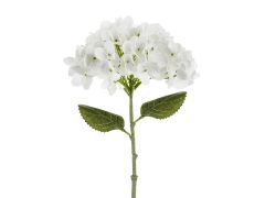 Umjetni cvijet Hortenzija bijela 35cm