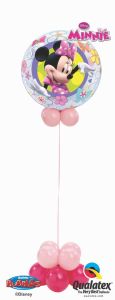 Helijska balonska skulptura Bubble Minnie Mouse Bowtique