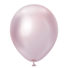 Latex baloni 30 cm Mirror (Chrome) Pink Gold