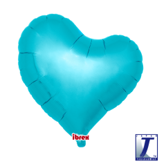 Ibrex "Sweet" Srce Metallic Light Blue 25" folijski balon