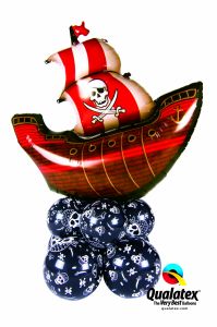 Balonska skulptura velika Pirate Ship