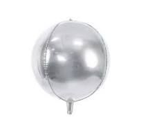 Orbz Silver 40 cm folijski balon