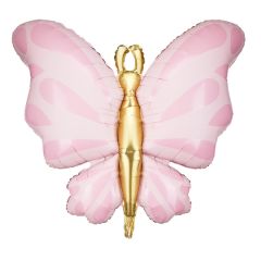 Maxi Butterfly Pink folijski balon 69x69 cm